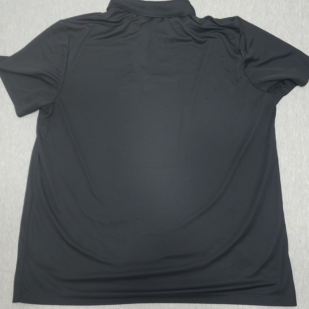 Adidas Mens 2XL XXL Black Primegreen Performance Short Sleeve Golf Polo Shirt - Picture 2 of 8